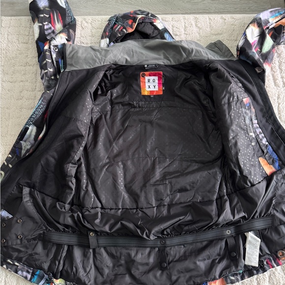 Roxy Multicolor Feather Ski/Snow Jacket - Picture 4 of 5